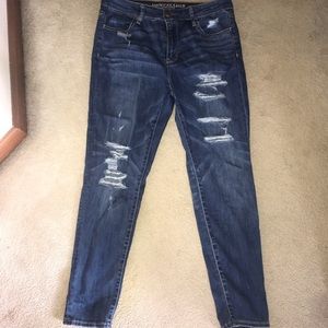 High rise jegging